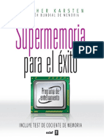 SUPERMEMORIA PARA EL EXITO - Gunther Karsten