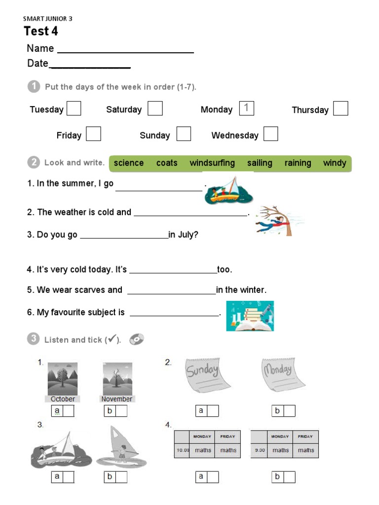 Smart Junior 3 Ukr Test 4 Pdf