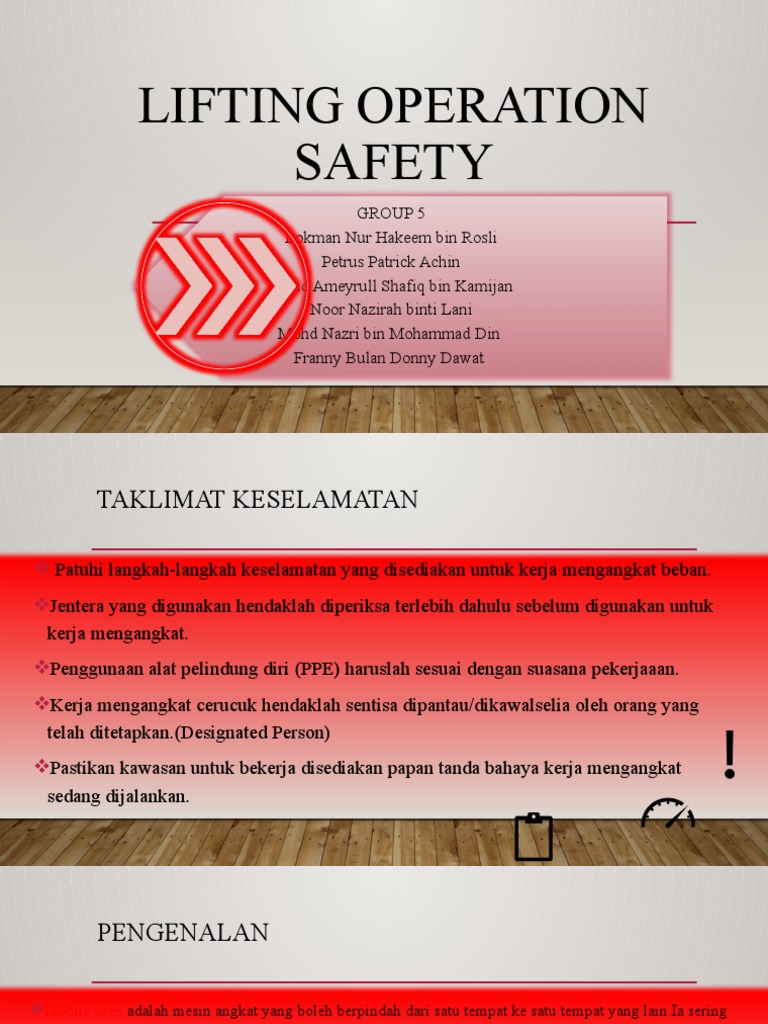 JSA Lifting Operation Safety 1 PDF