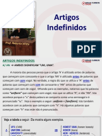 Artigos Indefinidos