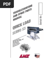 Quick Load Servo S3 Troubleshooting Manual