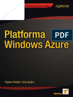 Platforma Windows Azure Tejaswi Redkar Tony Guidici