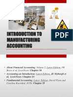 Manufacturing Accounts in Accounting