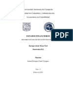 Estado de Situacíon Financiera