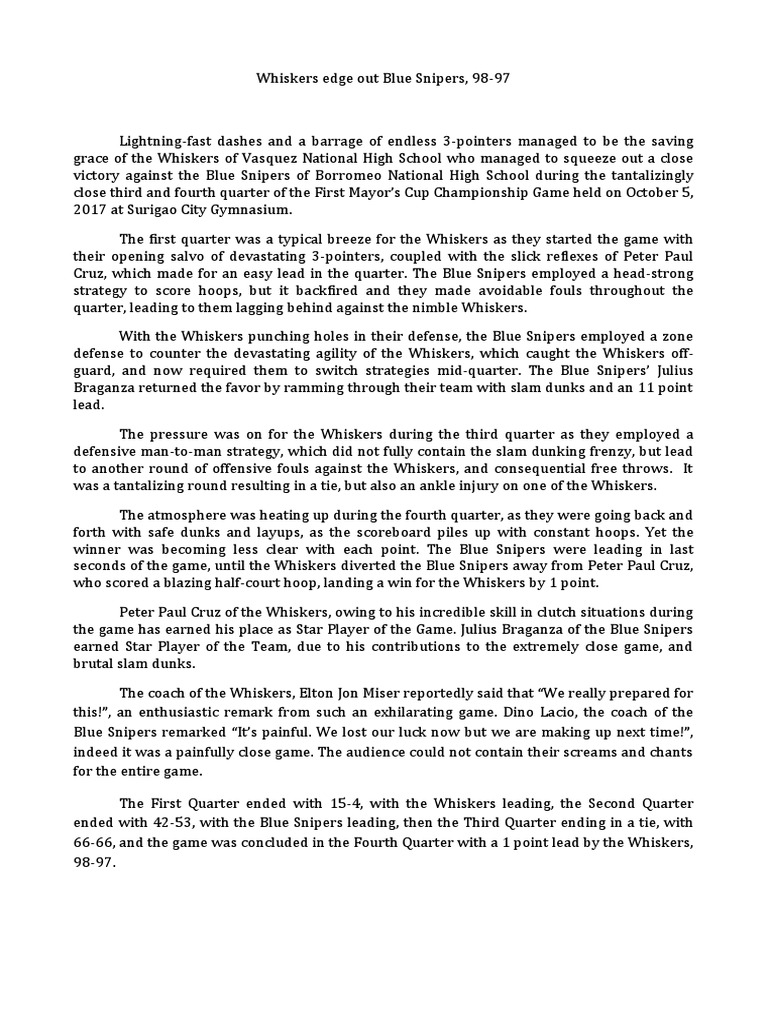 Sports WritingRevised PDF Sports Rules And Regulations Indoor Sports