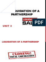 Partnership - Liquidation (Powerpoint Presentation)