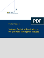 TWB Position Paper Businessness Intelligence Industry