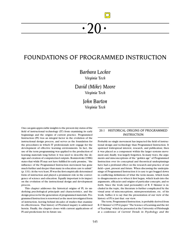 433 62704programmedinstruction | PDF