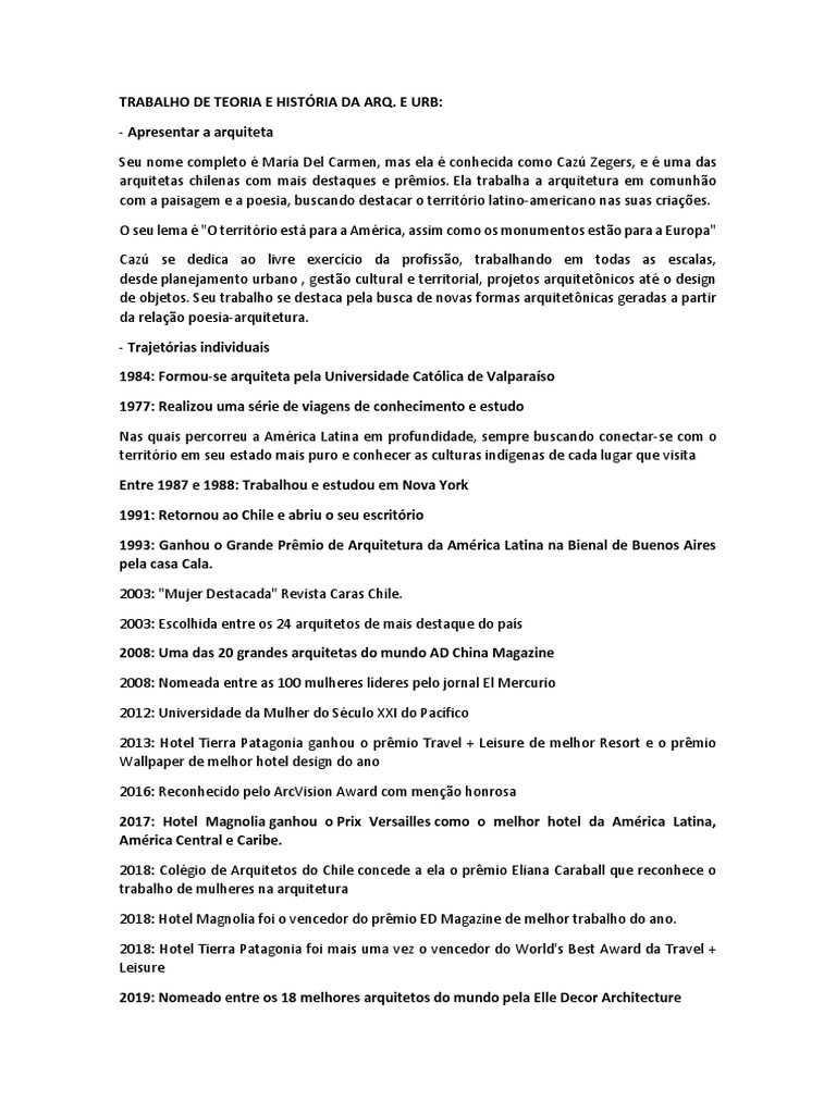 Cazu zegers an lise pdf chile am rica latina