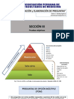 Sección Iii Objetivas