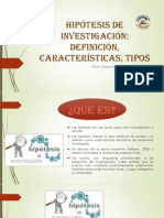 3.5 Hipótesis de Investigación