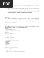 Discuss The Differences Between Monitoring and Evaluation