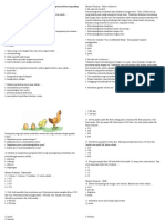 Soal Klas 3 Tem 1