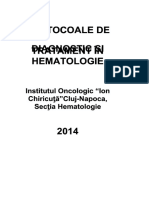 Protocoale de Diagnostic Si Tratament in Hematologie - I - o - Cluj - 2014
