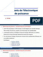 Composants de L Electronique de Puissance