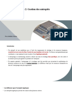 Chap 2 Gestion Dentrepôt