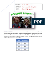 Flujo de Caja Operativo N°2 - Industrias TIFFANY S