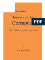 How To Curb The Curroption An Islamic Perspective