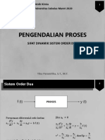 PERTEMUAN 8 Pertemuan 12 Proses DInamik Orde Dua