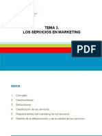 Tema 03 Los Servicios en Marketing