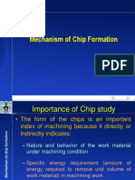 Mechanism of Chip Formation
