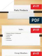 Parle Products' History, Organization Structure, Markets, and Financials