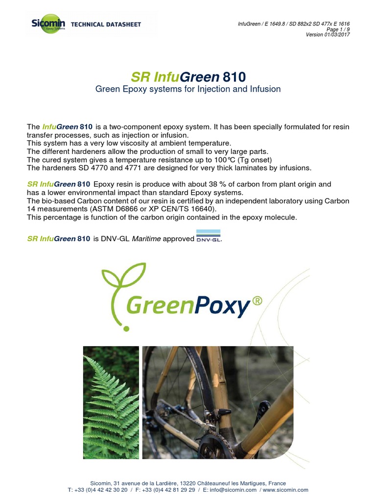 Epoxy Resin Data Sheet PDF Epoxy Strength Of Materials