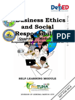 Business Ethics SLM 1 Marjonel B. Vargas 1