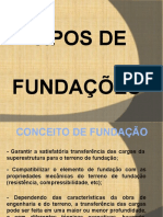 Apresentação Tipos de Fundação2013