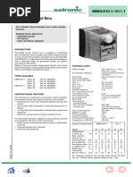 MMG 810.1 / 811.1 Burner Control Box