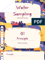 Water Sampling PPT - Group 3