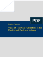 TWB Position Paper Tech Publications in Electric &amp;Electronic Industry V2