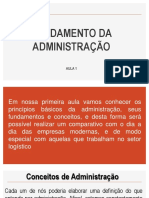 Principios Básicos Da Administração