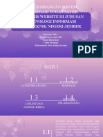 Pengembangan Sistem Informasi Tugas Akhir Berbasis Website