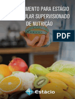 Regulamento para Estágio Curricular Supervisionado - Nutrição - 2022.3