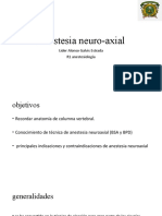 Anestesia Neuro-Axial