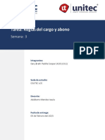Tarea 3 - Reglas Del Cargo y Abono