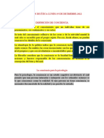 EXPOSICIÓN DE ÉTICA LUNES 19 DE DICIMEBRE