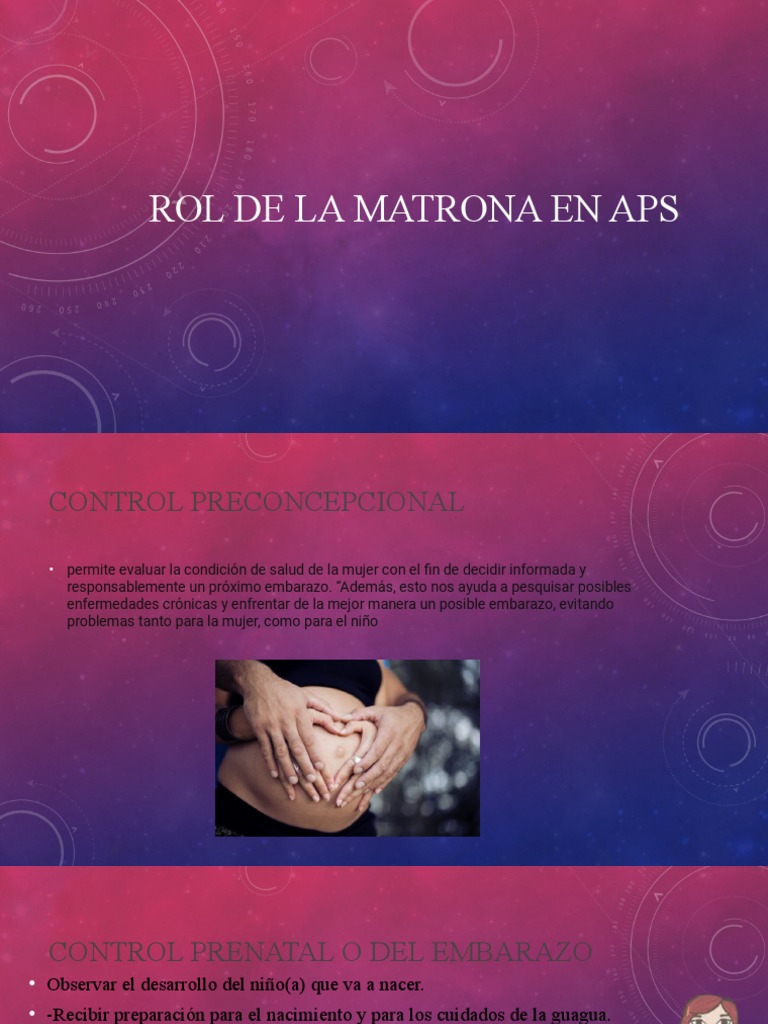 El rol de la matrona en la atención primaria de salud: control ...