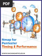 Nmap Scan With Timing Parameters PDF