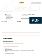 Conséquences de Rhabdomyolyse