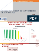 Comité Gestión de Contratistas Diciembre 2022