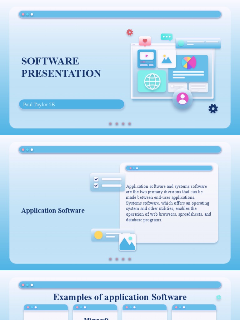 An Overview of Common Software Applications: Presentation on ...