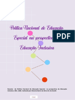 Política Nacional de Educação Especial Na Perspectiva Da Educação Inclusiva