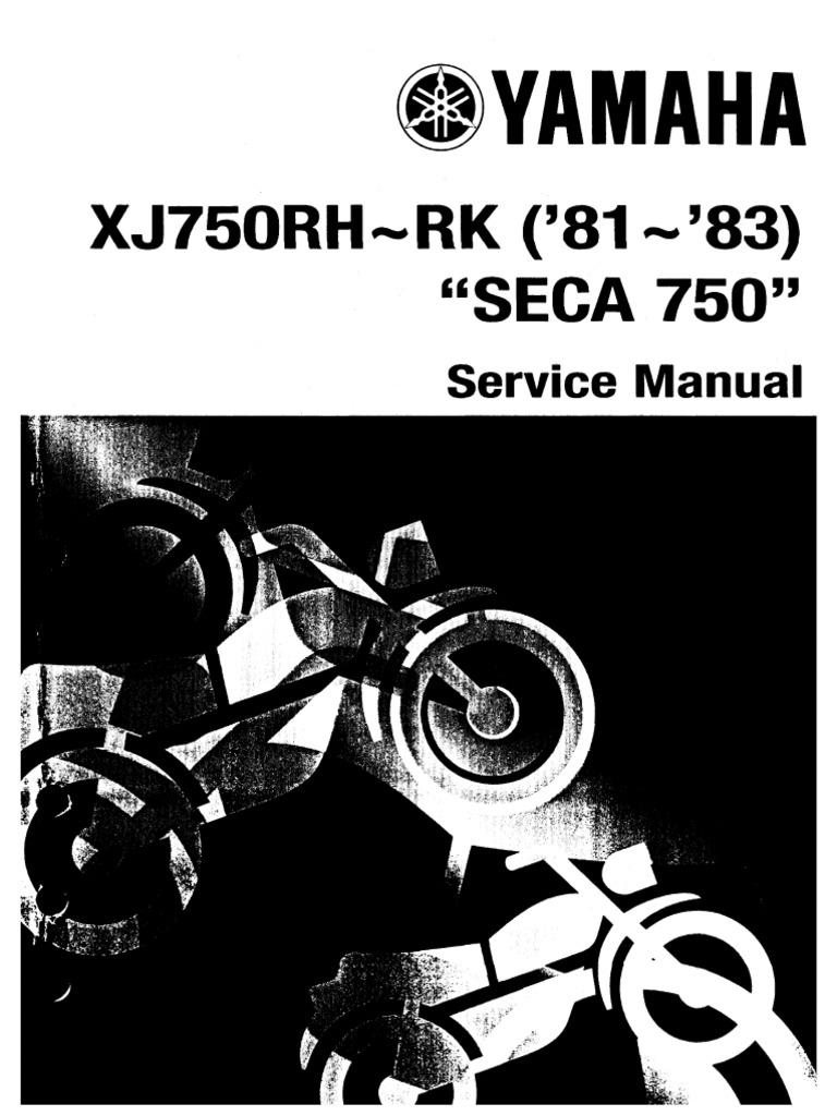 Yamaha xj750 Seca Supplementary Service Manua | PDF
