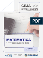 Matemática - Fascículo 01