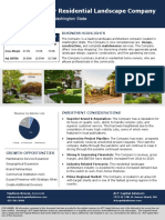 Professional Landscape Company Profile