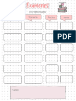 Planner Examenes