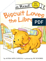 Biscuit Loves the library