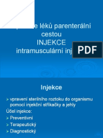 Injekce - Intramuscularni